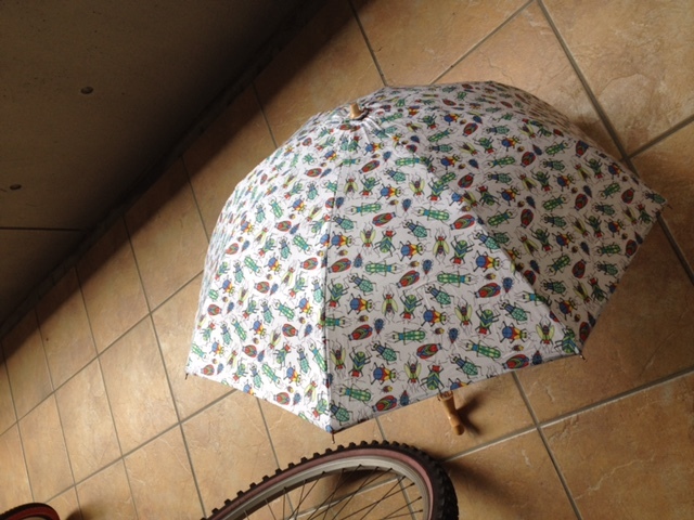 手作り日傘